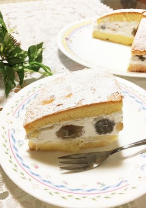 簡単☆まるごと！ブドウのケーキ☆-レシピのメイン写真