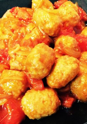 フレッシュトマトの肉団子煮込み☆-レシピのメイン写真