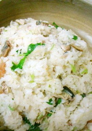 小骨ナシ！サンマ炊き込みご飯-レシピのメイン写真