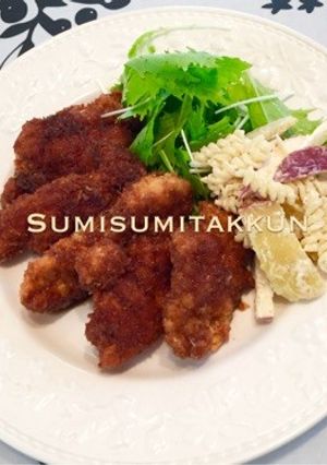 柔らか胸肉のソースカツ♡-レシピのメイン写真