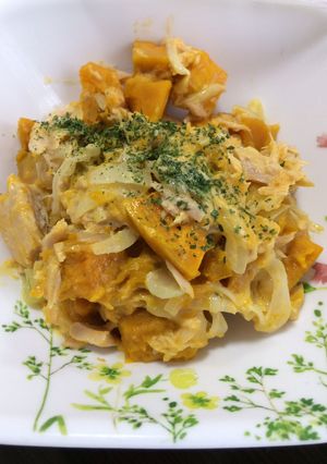 うちのかぼちゃサラダ-レシピのメイン写真