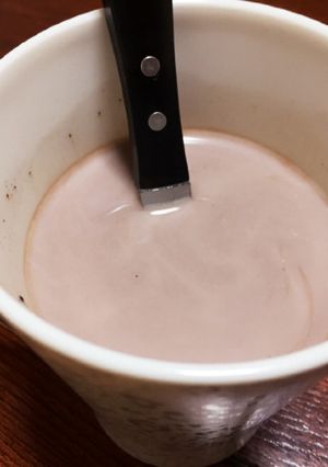 〜レンジで簡単！朝にホット豆乳ココア〜-レシピのメイン写真