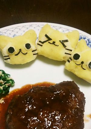 モンハンアイルー マッシュポテト-レシピのメイン写真