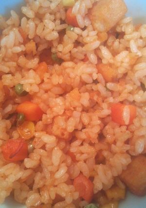 冷食コンボ☆簡単チキンライス！-レシピのメイン写真