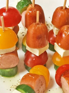 ソーセージのピンチョス-レシピのメイン写真