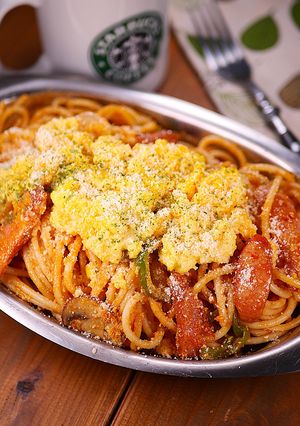 昭和の純喫茶ナポリタンがやけに旨い😋🍝-レシピのメイン写真