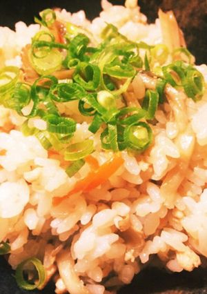 きのこと鶏そぼろの混ぜごはん☆-レシピのメイン写真