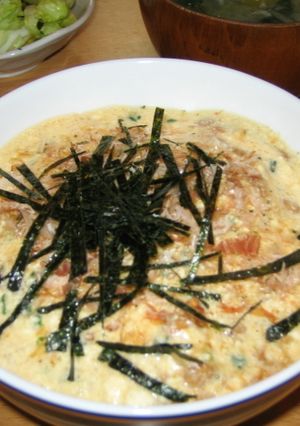 ふわとろ☆納豆腐丼-レシピのメイン写真