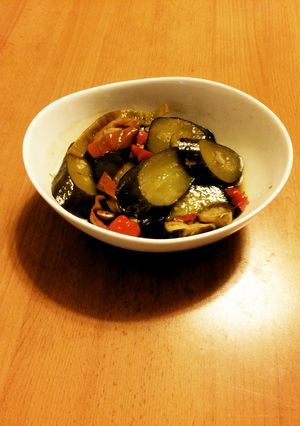 イタリアン風？茄子とズッキーニの煮浸し-レシピのメイン写真