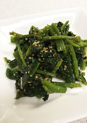 空心菜の胡麻和え-レシピのメイン写真