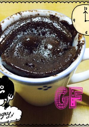 5分で！フォンダンショコラ風マグケーキ-レシピのメイン写真