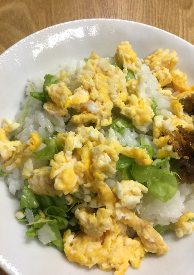 レタスとじゃこのちらし寿司-レシピのメイン写真