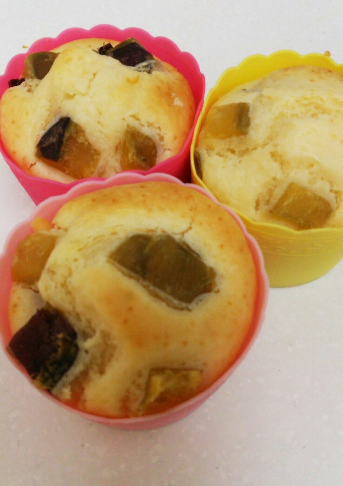 さつまいも煮リメイク☆マフィン-レシピのメイン写真