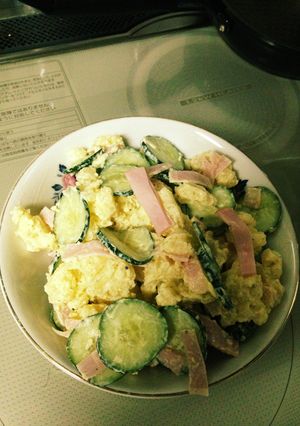 レンジで簡単!ごろっとポテトサラダ!-レシピのメイン写真