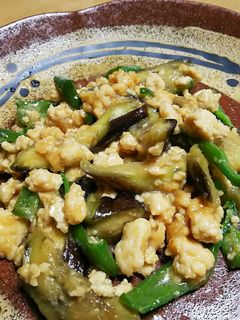 ナスとピーマン肉味噌炒め~ご飯がすすむ味-レシピのメイン写真