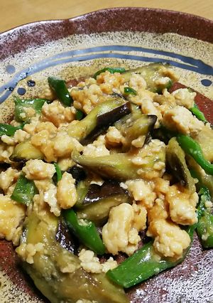 ナスとピーマン肉味噌炒め～ご飯がすすむ味-レシピのメイン写真