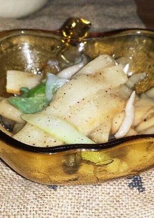 しなちくと、しめじの塩ラーメン風味-レシピのメイン写真