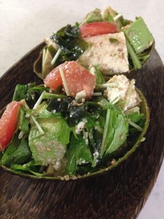 豆腐&アボカドココットサラダ-レシピのメイン写真