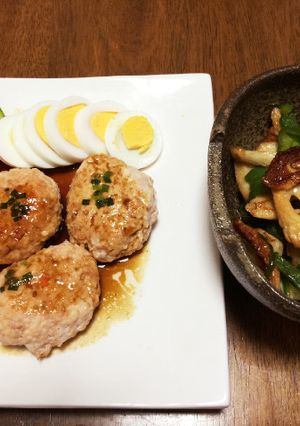 ヘルシー豆腐ハンバーグ-レシピのメイン写真