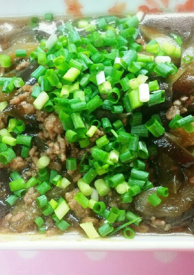 茄子と挽肉の甘辛煮ʚʕ •ﻌ• ʔɞ-レシピのメイン写真