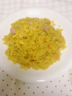 簡単カレーピラフ-レシピのメイン写真