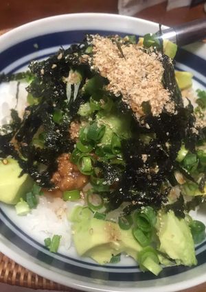 納豆とアボカド丼-レシピのメイン写真