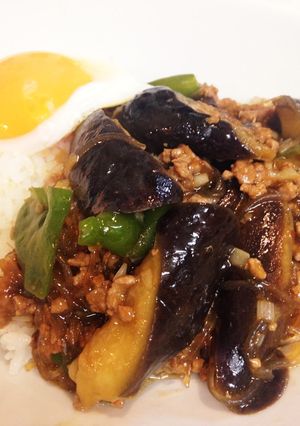 トップ10！話題入り！春雨入り麻婆茄子-レシピのメイン写真