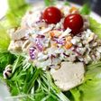 蒸し鶏のタルタルソースサラダ