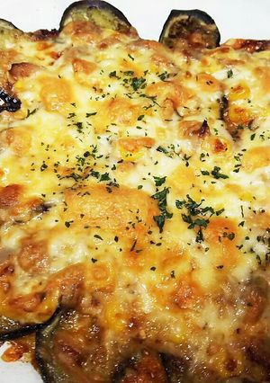 なすのツナコーンピザ風-レシピのメイン写真