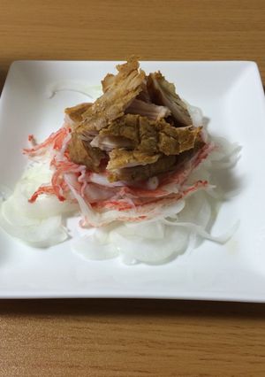 蒸したチキン(タンドリー風)のサラダ-レシピのメイン写真