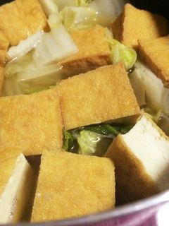 厚揚げと白菜の煮物-レシピのメイン写真
