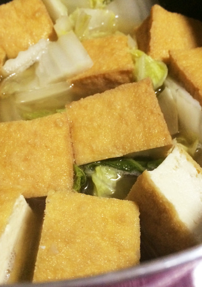 厚揚げと白菜の煮物-レシピのメイン写真
