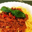 美味い!野菜入り豚ひき肉のミートソース