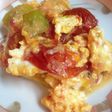 ご飯が進む!ふんわり卵のトマタマ