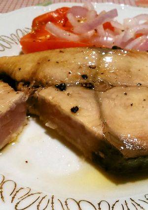 ツナステーキ・ガーリックペッパー風味-レシピのメイン写真