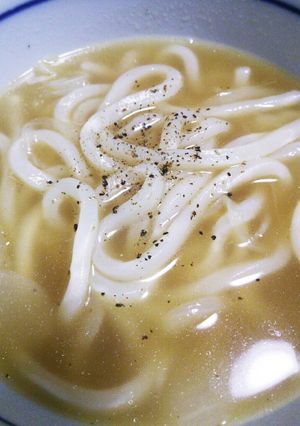 簡単♪バター香るぽん酢うどん-レシピのメイン写真