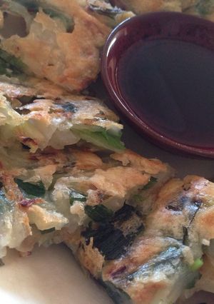 片栗粉と小麦粉で 簡単カリカリチヂミ-レシピのメイン写真