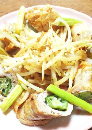 アスパラ♡オクラの豚肉巻き♡-レシピのメイン写真