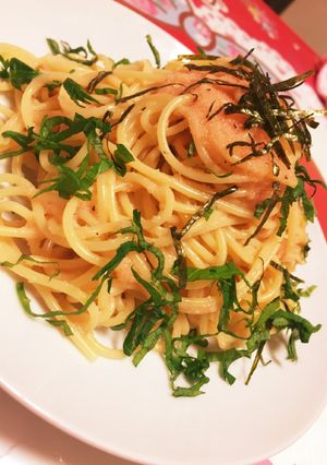 簡単☆たらこのクリームパスタ-レシピのメイン写真