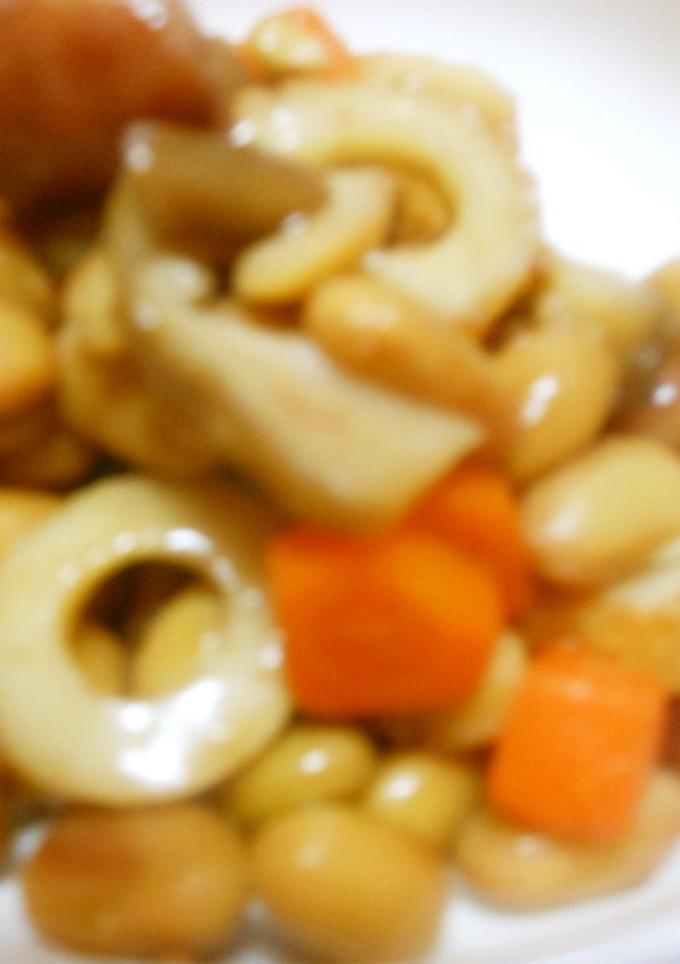 　豆と竹輪の煮物　超簡単-レシピのメイン写真