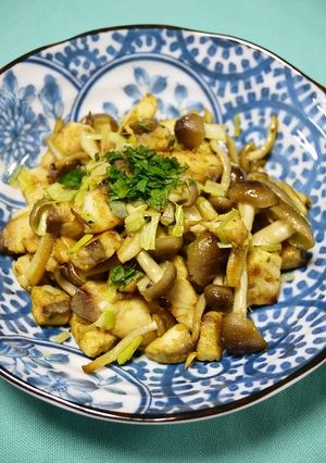 簡単！干しサバのバジルカレー炒め-レシピのメイン写真