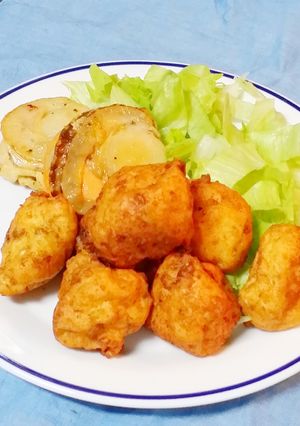 さめてもふわふわ♪鶏ムネ豆腐チーズボール-レシピのメイン写真