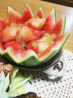 デザートに夏フルーツ盛り合わせ-レシピのメイン写真