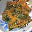 人参とほうれん草のザブジ