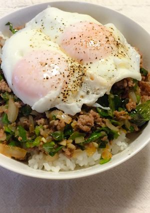 ガパオライス風ごはん-レシピのメイン写真