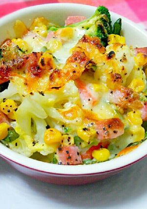 手軽に温野菜♡マヨチーズのホットサラダ♡-レシピのメイン写真