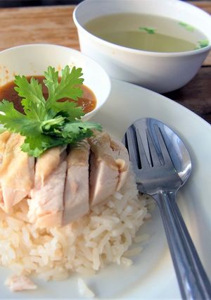 炊飯器で簡単カオマンガイ（海南鶏飯）-レシピのメイン写真