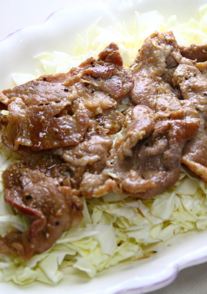 すぐできる！豚肉のしょうが焼き-レシピのメイン写真