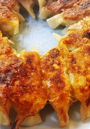 箸がとまらない！新生姜の餃子(焼き方付)-レシピのメイン写真