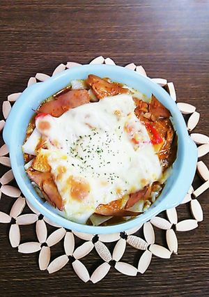 いなばのツナとタイカレーでカレードリア♪-レシピのメイン写真